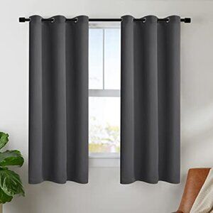 BONZER Grommet Blackout Curtains for Bedroom - Thermal Insulated 40"x63" NWT